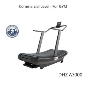 DHZ Treadmill Commercial A7000 tredmil untuk Gym besar kuat untuk pemakaian ribuan member di Indra Michael Fitness