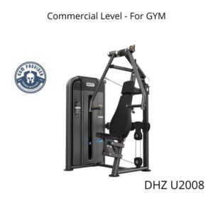 DHZ Vertical Press Commercial U2008 untuk Gym besar kuat untuk pemakaian ribuan member di Indra Michael Fitness