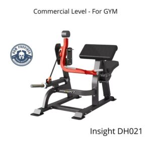 Insight Biceps Curl Commercial DH021 untuk Gym besar kuat untuk pemakaian ribuan member di Indra Michael Fitness