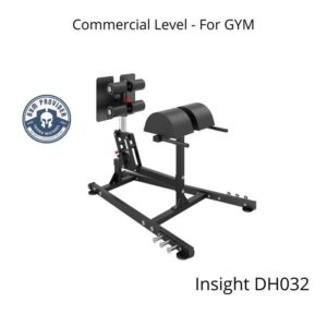 Insight Glute Ham Bench Commercial DH032 untuk Gym besar kuat untuk pemakaian ribuan member di Indra Michael Fitness