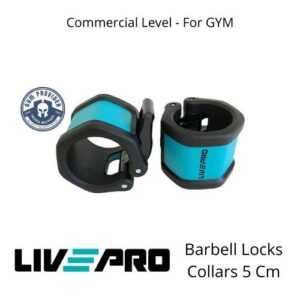 Livepro Barbell Locks Collars Commercial LP8062 untuk Gym besar dan kuat untuk pemakaian ribuan member di Indra Michael Fitness