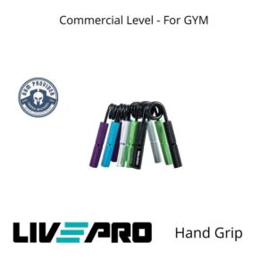 Livepro Hand Grip Commercial LP8285 untuk Gym besar dan kuat untuk pemakaian ribuan member - Ungu - 60lbs di Indra Michael Fitness