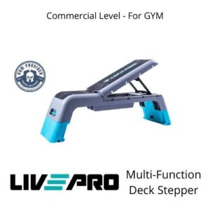 Livepro Multi-Function Deck Stepper Commercial LP8241 untuk Gym besar dan kuat untuk pemakaian ribuan member di Indra Michael Fitness