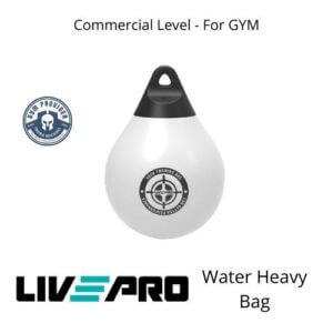 Livepro Water Heavy Bag Commercial LP8606 untuk Gym besar dan kuat untuk pemakaian ribuan member di Indra Michael Fitness