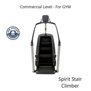 Spirit Stair Climber Commercial CSC900 mesin tangga untuk Gym besar kuat untuk pemakaian ribuan member di Indra Michael Fitness